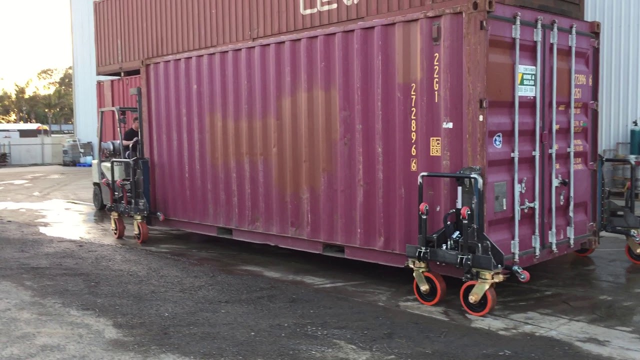 Container Lifter - YouTube