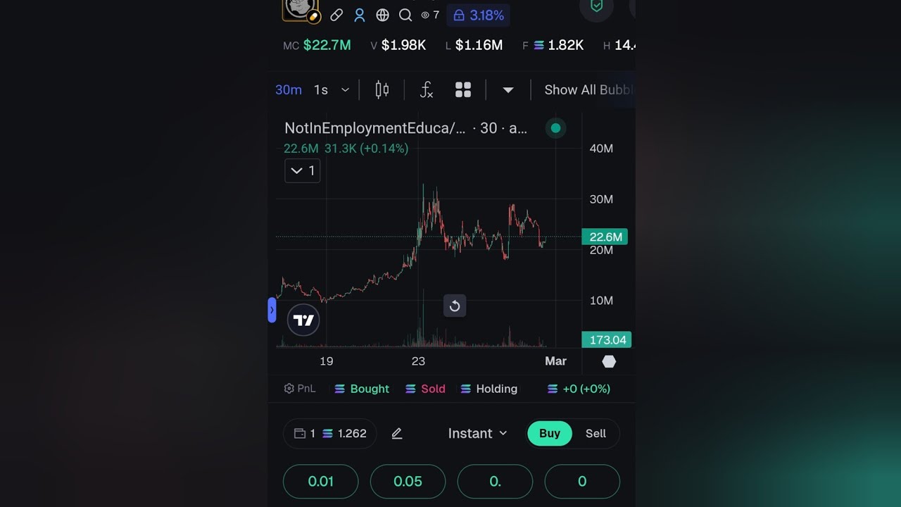 Memecoinda 1$ dan 1000$ ishlash