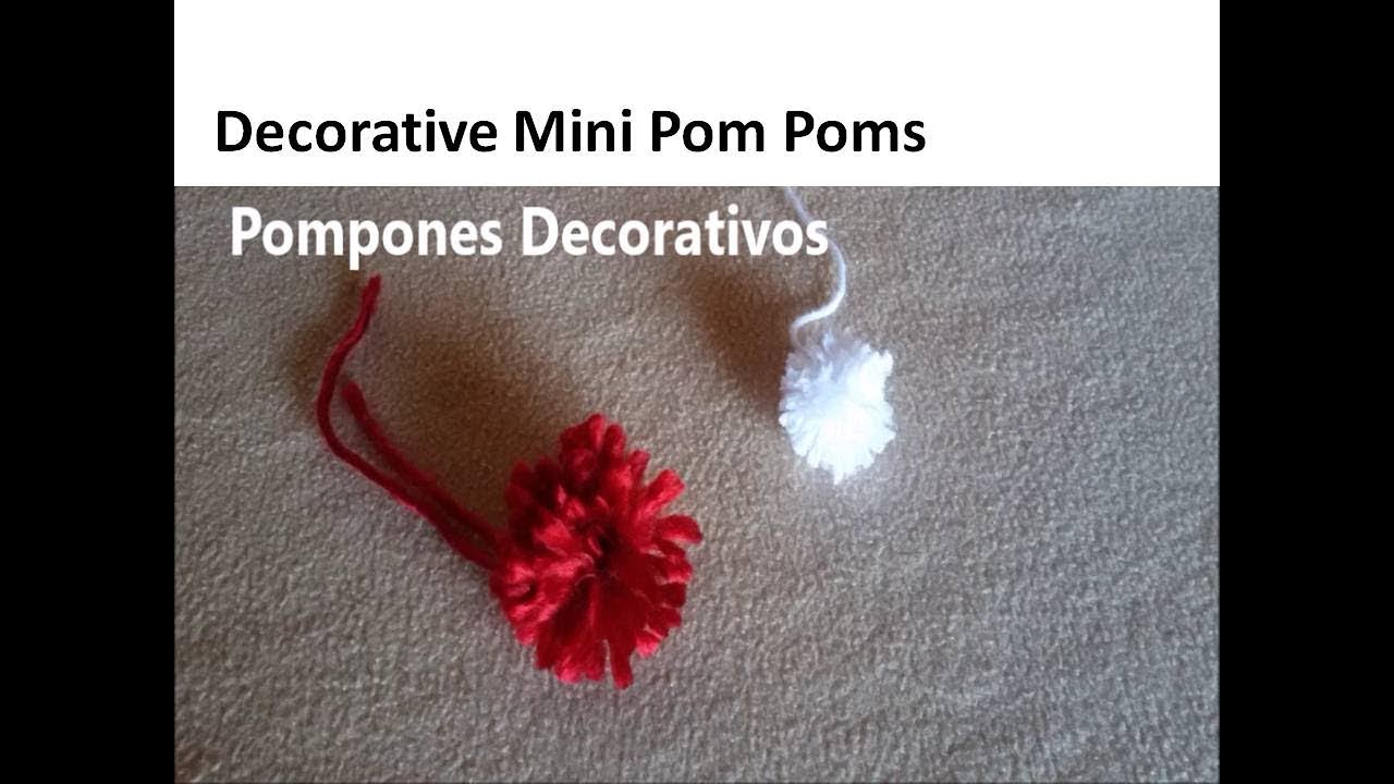 #DIY Pom Pom Decorations - Pompones para Decorar