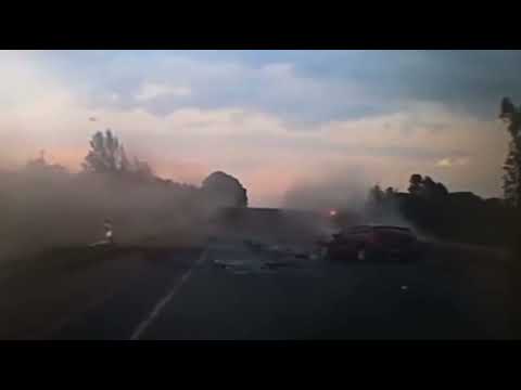 Dashcam captures moments leading to Mkhondo crash on the N2