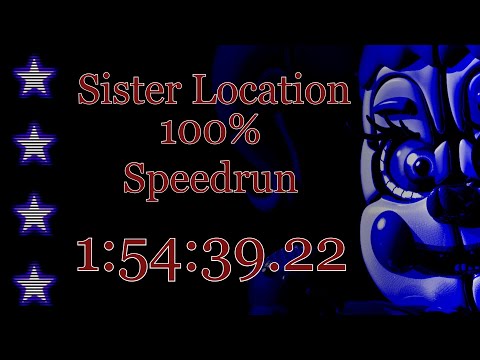 FNAF Help Wanted Former World Record 1st Place 100% Speed Run VR 