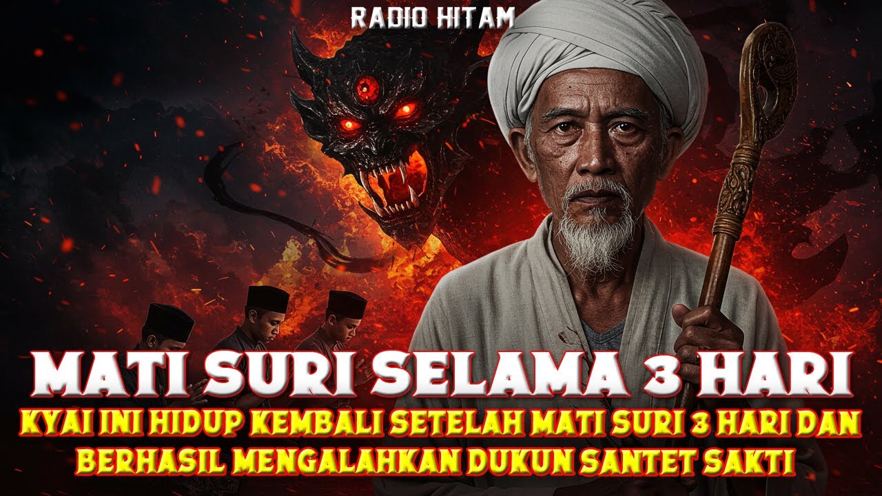 SETELAH MATI SURI SELAMA 3 HARI KYAI INI LANGSUNG KALAHKAN 7 DUKUN SANTET