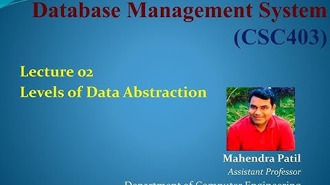 #DBMS #DatabaseManagementSystem Levels of abstraction in DBMS | Levels of Data Abstraction