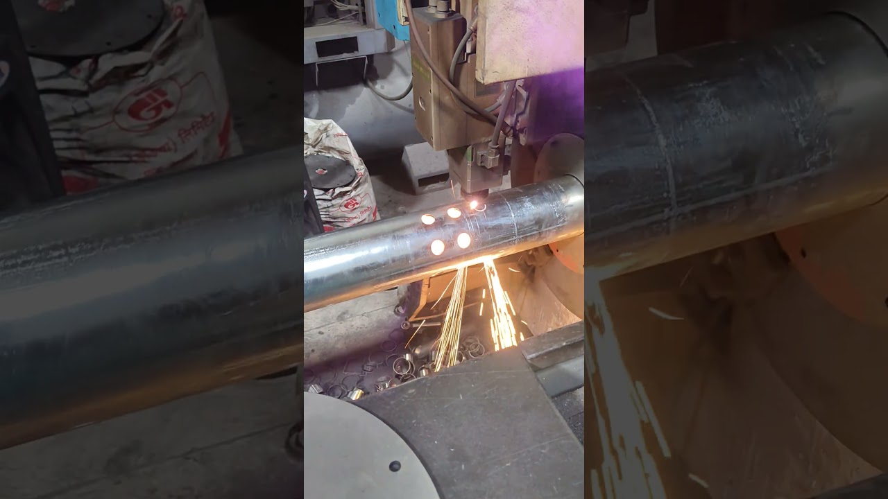 Hole making in Round pipe 