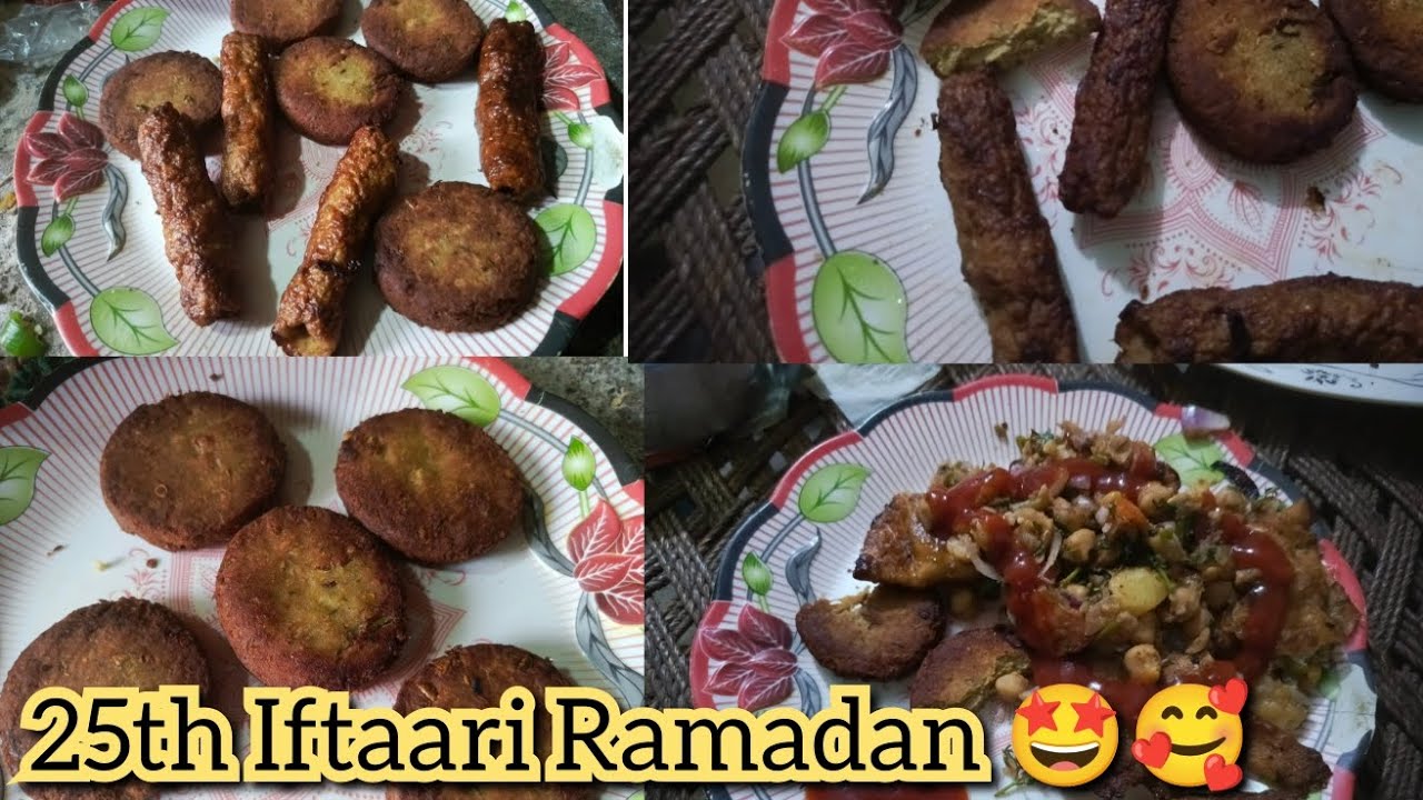 25th Iftaari Done Allhamdullah 🤩🥰 | Ramadan Iftaar at home | Delicious and Yummy 😋🤤 |