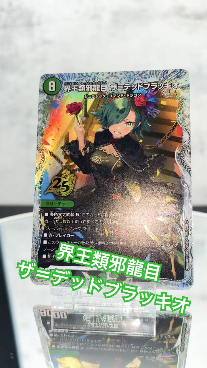 界王類邪龍目 ザ＝デッドブラッキオ 回転レビュー #デュエルマスターズ