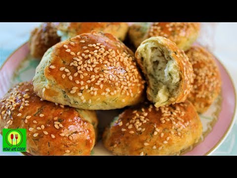 Как готовить с Еленой Турецкие бездрожжевые пирожки с укропом и творогом Простой и быстрый рецепт