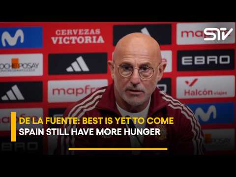 Spain Coach De La Fuente: “The Best Is Yet To Come” | England Clash | ZO1A