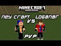 Minecraft PE: LoganBR VS Ney Craft (PVP)