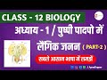 परागकण, पराग पिंड, बहुबीजाणुता, जायांग तथा अंडप की संरचना || Class 12 Biology Chapter 1st|| #biology