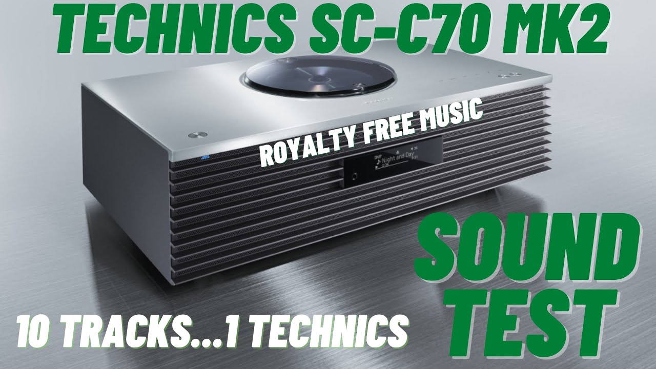 Technics SC-C70 MK 2.Sound Test - YouTube