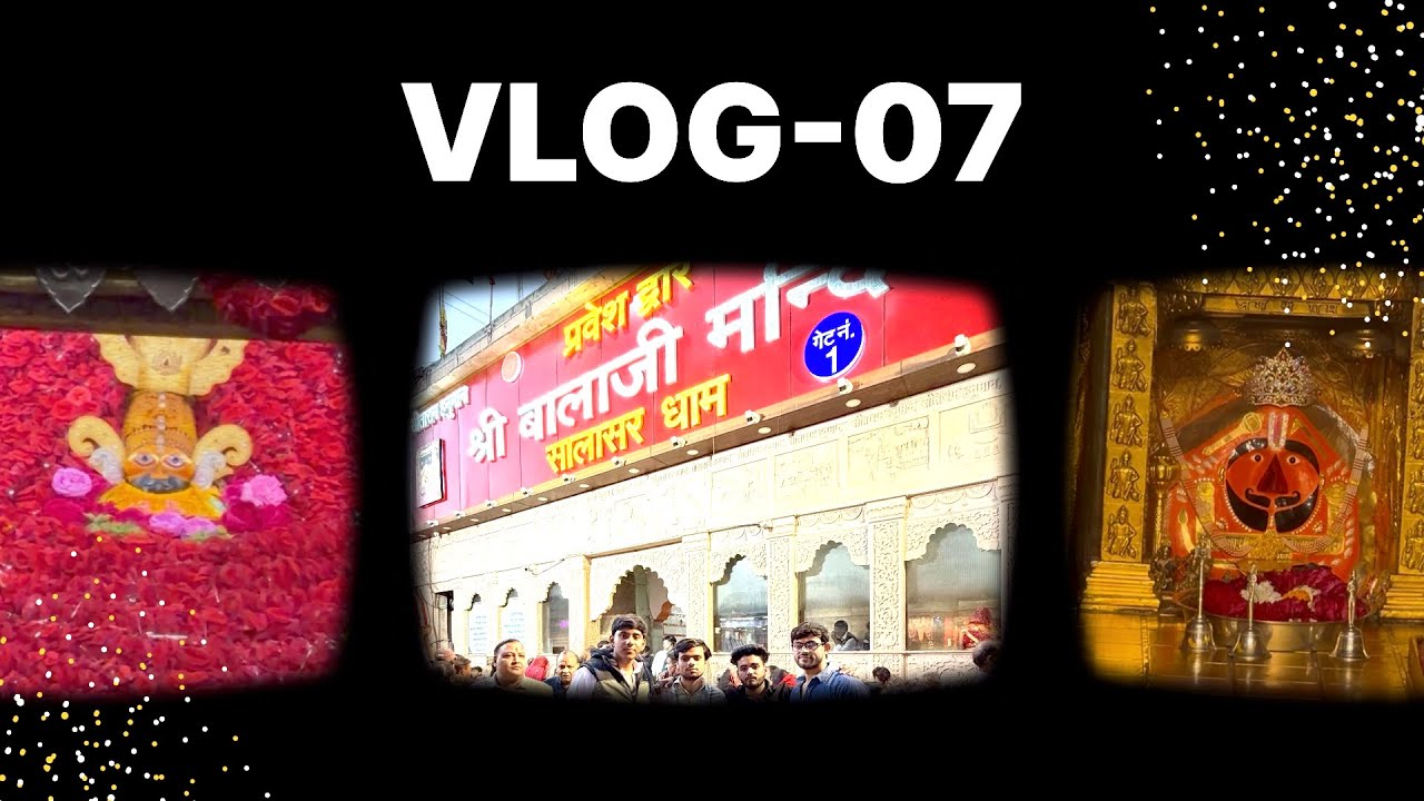 Vlog-07 || trip to khatu shyam || salasar balaji || Rajasthan || #viral #vlog #trending #viralvideo 