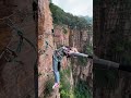 Let fear know who is the master of the body#Baoquan Ferrata#Thrilling and exciting#First-p
