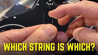 How to tell the difference between the 1st and 2nd strings