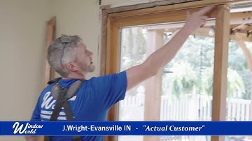 Customer Testimonial: Patio Door Replacement | Window World of Evansville