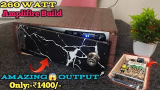 This 260W Amplifier Looks INSANE 😍 | Full Build & Test
