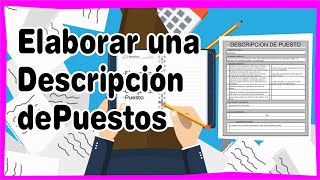 Como hacer una Descripción de Puestos Ejemplos