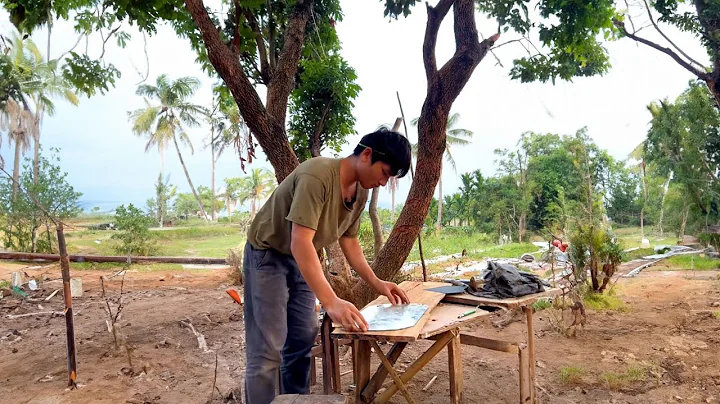 The toilet is being completed today. Renovating the old house episode 31, My Country Life - DayDayNews