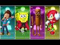 🎮 Ryder vs SpongeBob vs Tumtum Sahur vs  Sonic | Tiles Hop EDM Rush Battle! 🎵🔥