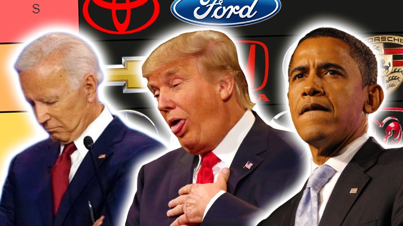 US Presidents Rate Car Brands Presidents Tier List YouTube Us presidents rate car brands presidents tier list youtube