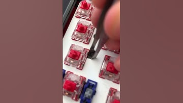 Cleaning a ducky one 2 mini! (Satisfying)