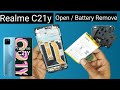 Realme C21y Open Battery Remove