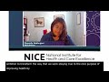 NICE 5-year strategy virtual launch event with subtitles