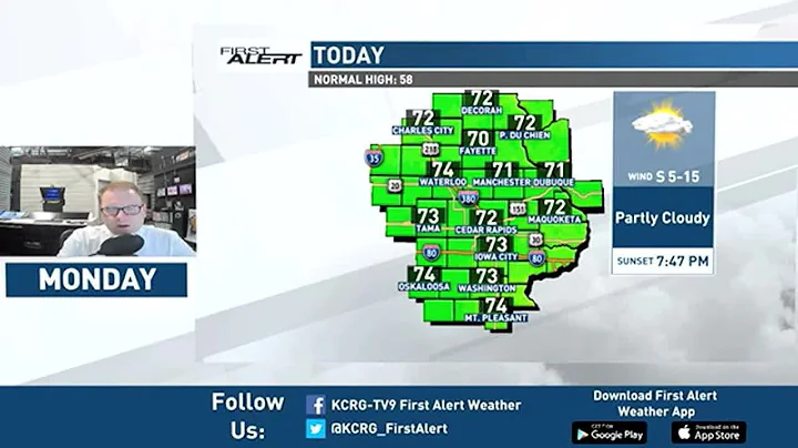 First Alert Forecast: Monday Morning, April 10th, 2023