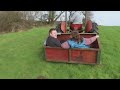 Samuel angelman syndrome loving his ride behind a tractor in dorset