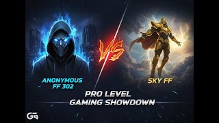 Anonymos ff Vs Sky ff 1vs1 Match Anonymos ff302 Game PLAY 2k26#freefire #ffgameplay #freefiregaming
