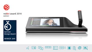 Bosch Security – Recommending the DICENTIS Multimedia device