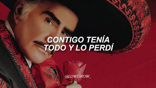 Vicente Fernández - Estos Celos (Letra)