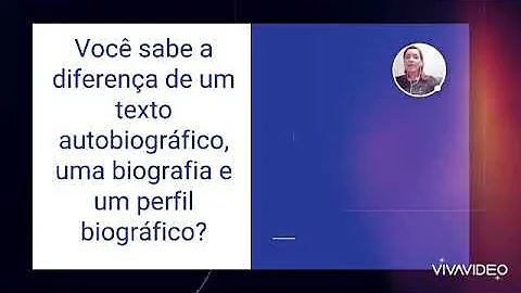 O que é um perfil biográfico?