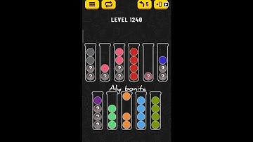 ball sort puzzle level 1240