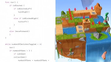 Swift Playground Tutorial : Learn to Code 2 -05 Three Gems, Four Switches
