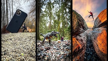 3 Creative Forced Perspective Photo Ideas 📸📱in under 45 Seconds!