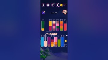 water sort puzzle - Get color level 457