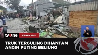 Detik-detik Angin Puting Beliung Sapu Kabupaten Bandung dan Sumedang | Kabar Pagi tvOne