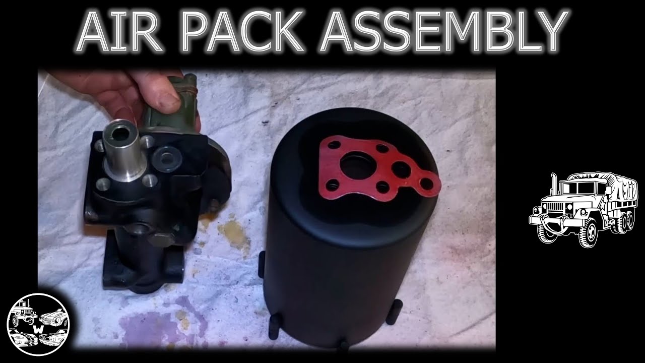 M35A2 Long Style Air Pack 3 of 4 - Assembly - YouTube