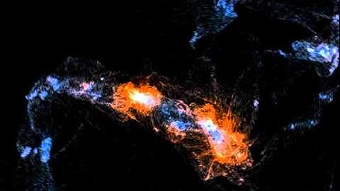 Rotating gravitational cloud