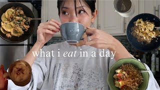 what i eat in a day: healthy, easy home-cooked meals