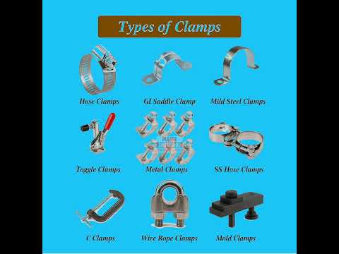 Types Of Metal Clamps