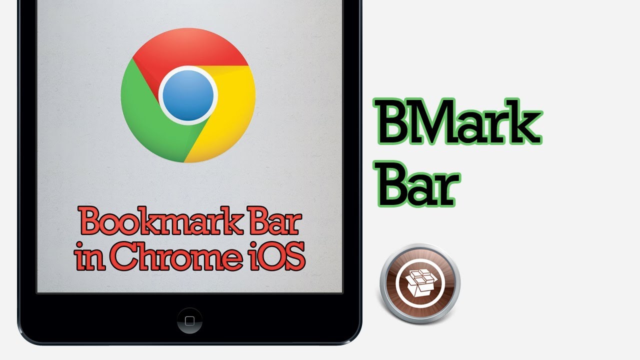 Bmark Bar - Bookmark Bar in Google Chrome on iOS (Cydia Tweak) - YouTube