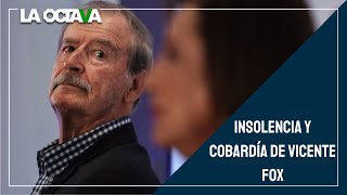 NOROÑA EXHIBE EXPRESIÓN MISERABLE y MISÓGINA de VICENTE FOX CONTRA SHEINBAUM