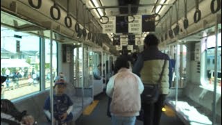 相鉄・ＪＲ直通線用新型車両「１２０００系」の車内見学