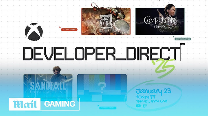 Xbox Developer Direct Livestream 2025