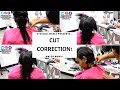 THE HARDEST CUT OF MY CAREER TO DATE! CUT CORRECTION AND SILK PRESS!