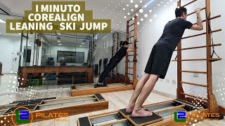 1 minute of Corealign - Leaning Ski Jump -@L2Pilates