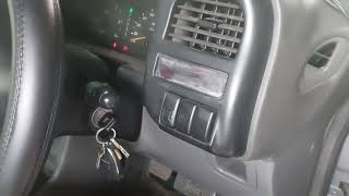 4JG2 EFI Startup test after TPS pedal replaced 4jg2 Efi Check Trans Flashing