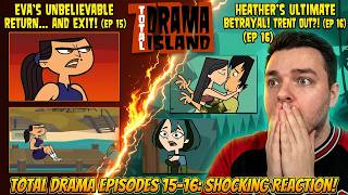 Reaction Total Drama Island Episode 15-16 No Pain, No Game and Search & Do Not Destroy